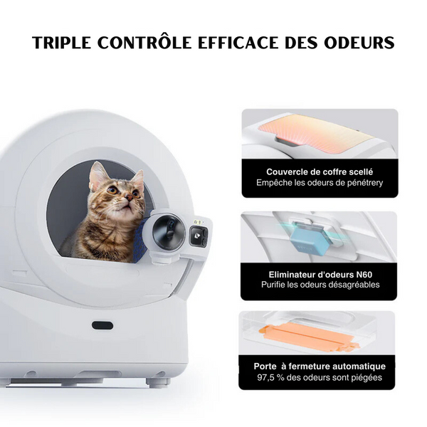 Litière à Nettoyage automatique - PetClean Ultra®