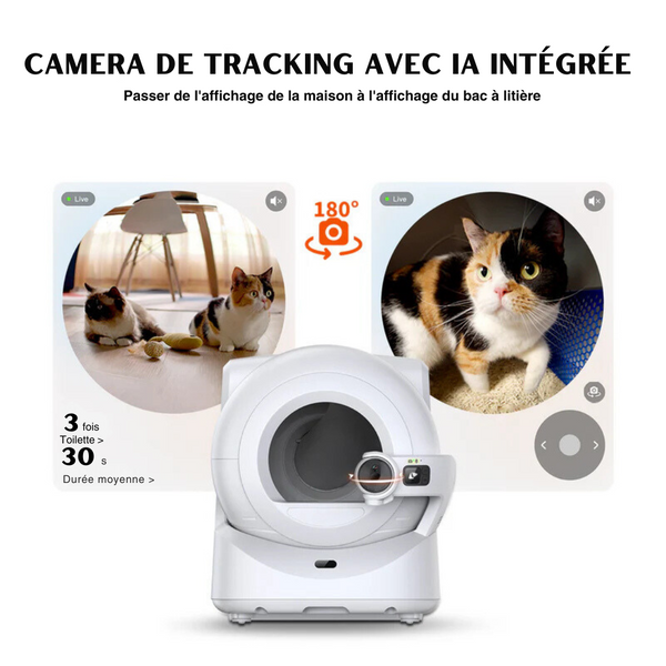 Litière à Nettoyage automatique - PetClean Ultra®