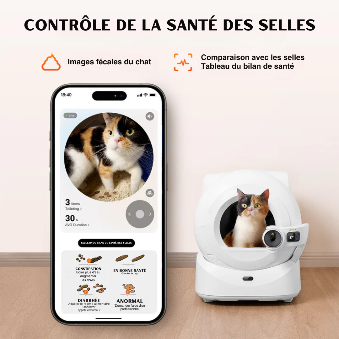 Litière à Nettoyage automatique - PetClean Ultra®