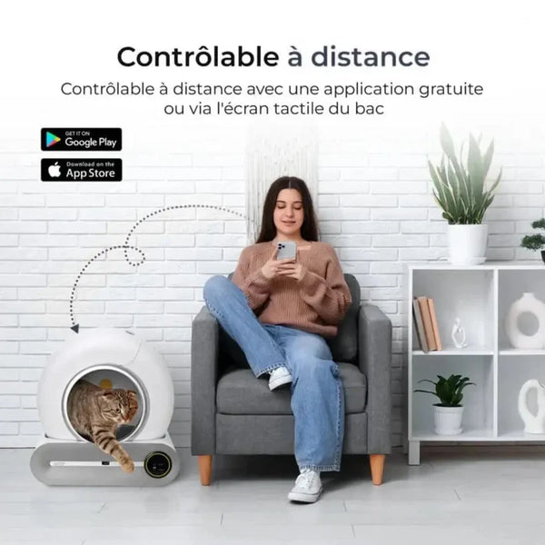 Litière à Nettoyage automatique - Litter-CONNECT®